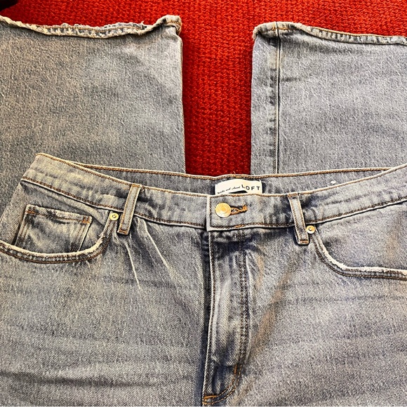 LOFT wide leg jeans, size 31 - Picture 4 of 7